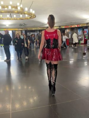 Latex In Public In Barcelona 1